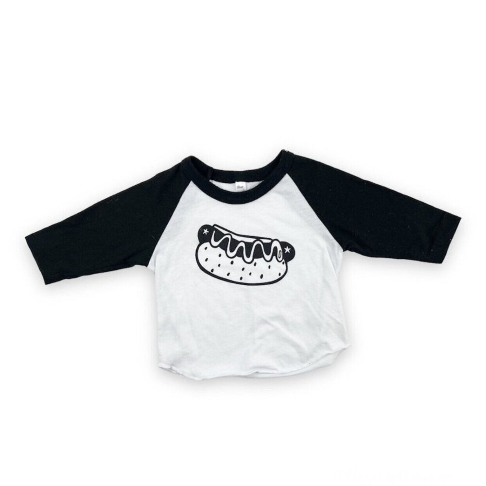 Tribe Is Alive Hotdog Baseball Tee